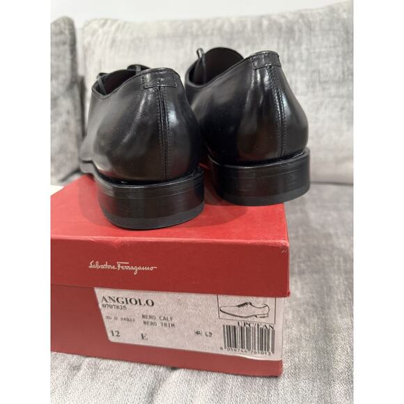 Salvatore Ferragamo Angiolo (Nero Calf/Trim) sz. 12E main image 6